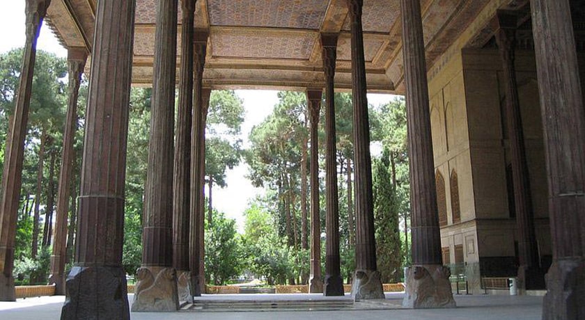  کاخ چهل ستون شهرستان اصفهان استان اصفهان