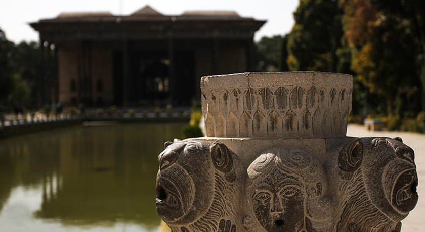  کاخ چهل ستون شهرستان اصفهان استان اصفهان