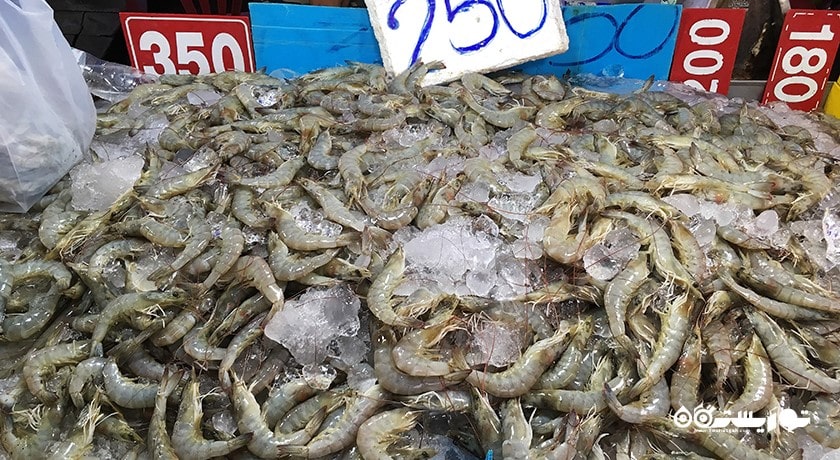 مرکز خرید بازار ماهی ناکلوا شهر تایلند کشور پاتایا