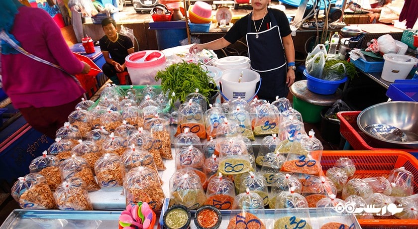 مرکز خرید بازار ماهی ناکلوا شهر تایلند کشور پاتایا