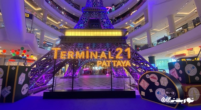 مرکز خرید مرکز خرید ترمینال 21 شهر تایلند کشور پاتایا