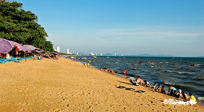 سرگرمی ساحل جامتین شهر تایلند کشور پاتایا