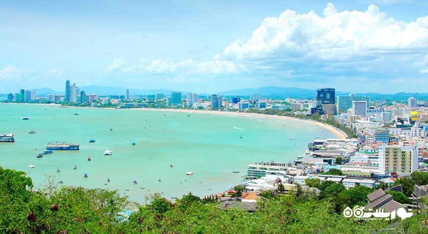 سرگرمی ساحل جامتین شهر تایلند کشور پاتایا