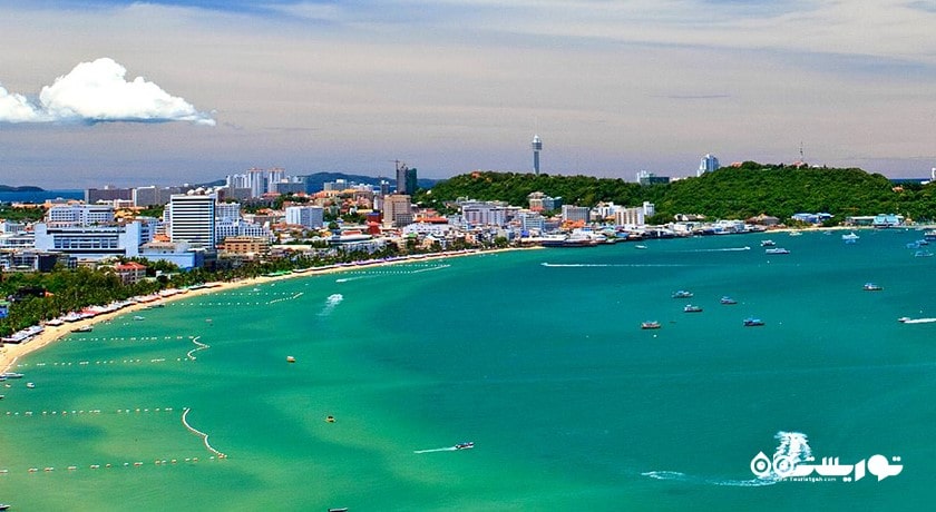 سرگرمی ساحل جامتین شهر تایلند کشور پاتایا