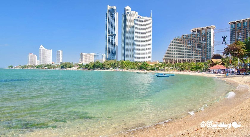 سرگرمی ساحل جامتین شهر تایلند کشور پاتایا