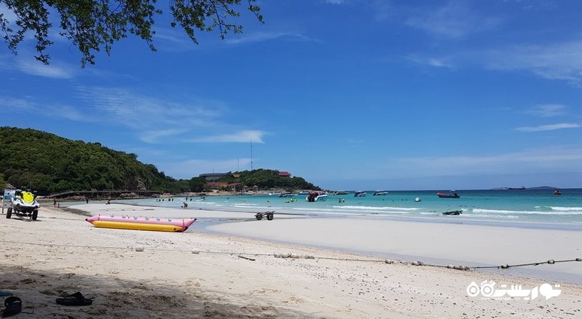 سرگرمی ساحل تیئن شهر تایلند کشور پاتایا
