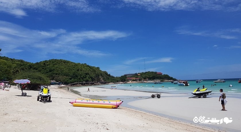سرگرمی ساحل تیئن شهر تایلند کشور پاتایا