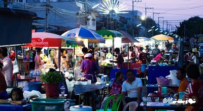 سرگرمی غذای خیابانی در پاتایا شهر تایلند کشور پاتایا
