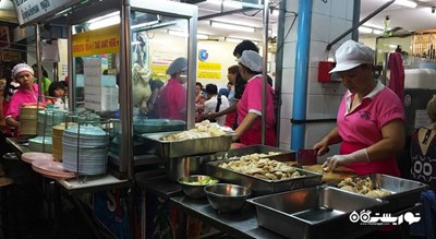 سرگرمی غذای خیابانی در پاتایا شهر تایلند کشور پاتایا