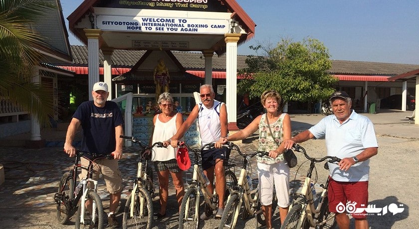 سرگرمی دوچرخه سواری در پاتایا شهر تایلند کشور پاتایا