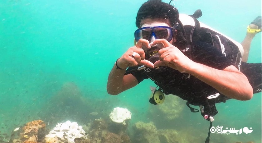 سرگرمی غواصی در پاتایا شهر تایلند کشور پاتایا