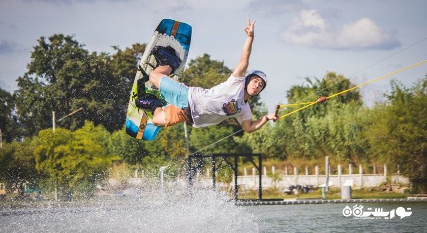 سرگرمی ویک بوردینگ در پاتایا شهر تایلند کشور پاتایا