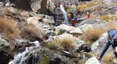  آبشار طامه شهرستان اصفهان استان نطنز