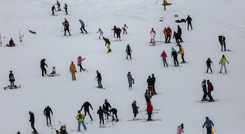  پیست اسکی فریدون شهر شهر اصفهان استان فریدون شهر