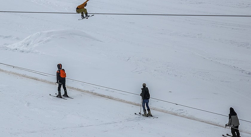  پیست اسکی فریدون شهر شهر اصفهان استان فریدون شهر