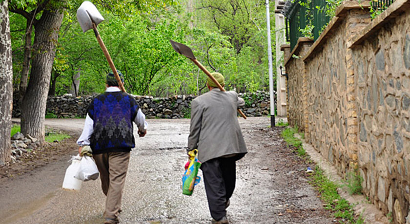  روستا طامه شهرستان اصفهان استان نطنز