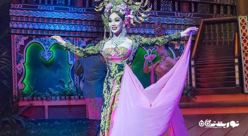 سرگرمی تیفانی شو شهر تایلند کشور پاتایا