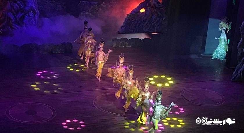 سرگرمی تیفانی شو شهر تایلند کشور پاتایا