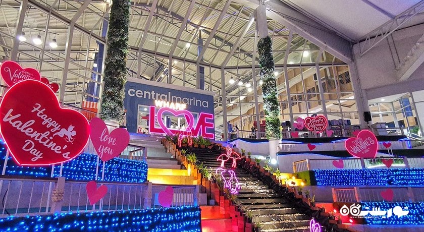 مرکز خرید مرکز خرید سنترال سنتر شهر تایلند کشور پاتایا