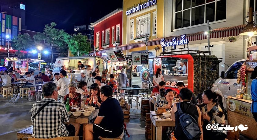 مرکز خرید مرکز خرید سنترال سنتر شهر تایلند کشور پاتایا