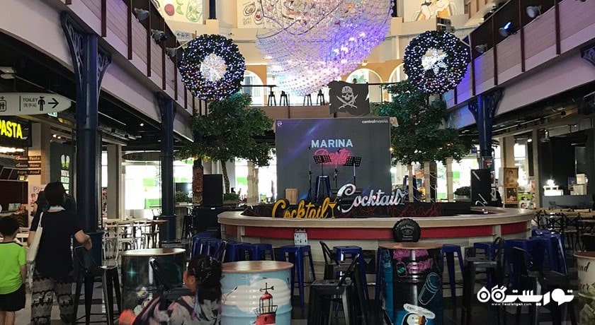 مرکز خرید مرکز خرید سنترال سنتر شهر تایلند کشور پاتایا