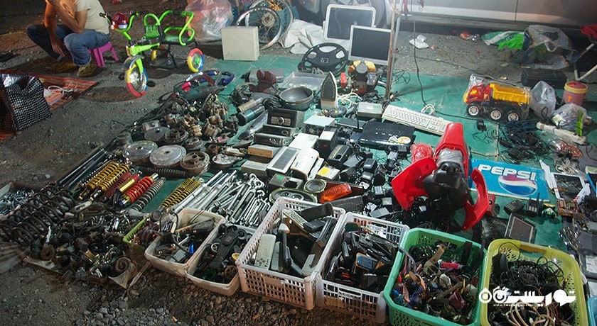 مرکز خرید بازار جاده سوخومیت شهر تایلند کشور پاتایا