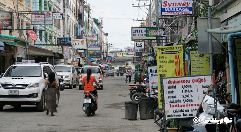 سرگرمی خیابان سوی بواکائو شهر تایلند کشور پاتایا