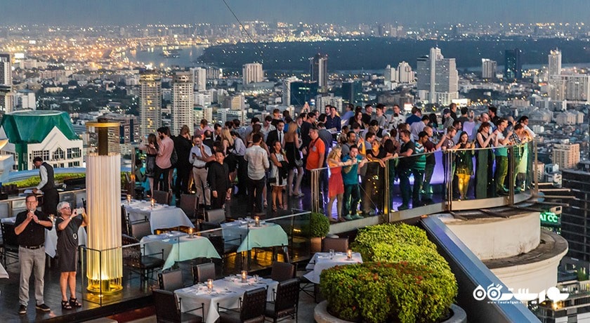 رستوران اسکای بار بانکوک شهر بانکوک 