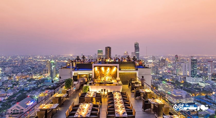 رستوران اسکای بار بانکوک شهر بانکوک 