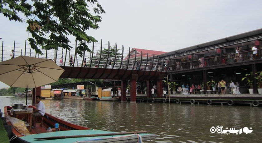 مرکز خرید بازارهای بانکوک شهر تایلند کشور بانکوک