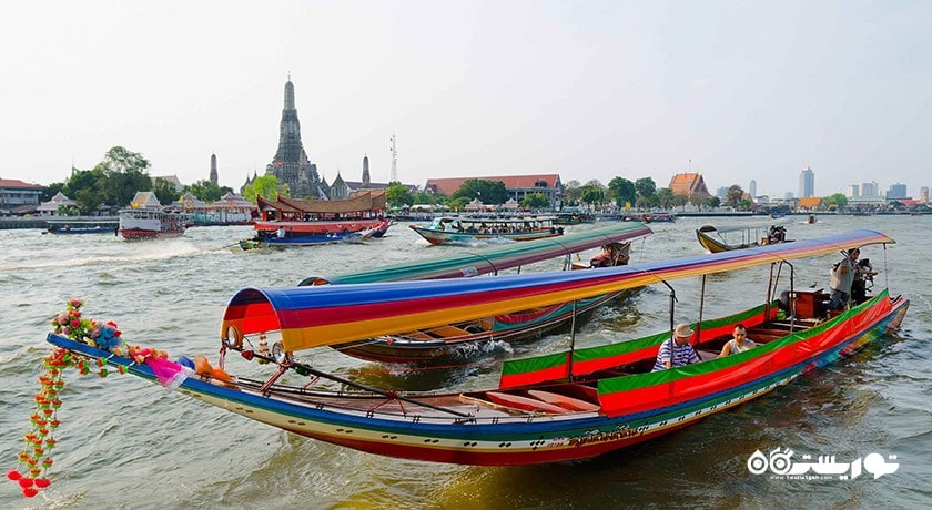  کانال های تانبوری شهر تایلند کشور بانکوک