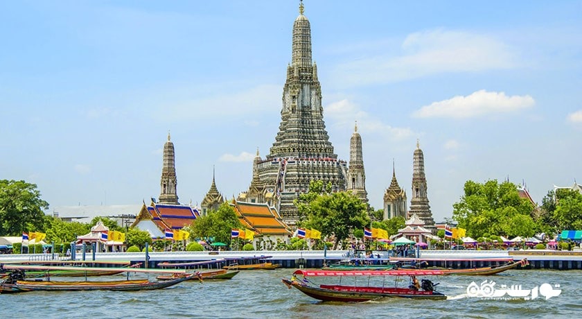  کانال های تانبوری شهر تایلند کشور بانکوک