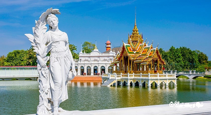  کاخ سلطنتی بانگ پا این شهر تایلند کشور بانکوک
