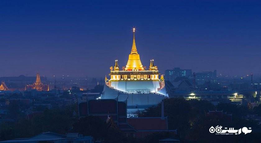  معبد ساکت شهر تایلند کشور بانکوک