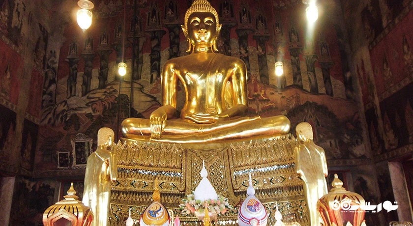  معبد سوتات تپوارارام شهر تایلند کشور بانکوک