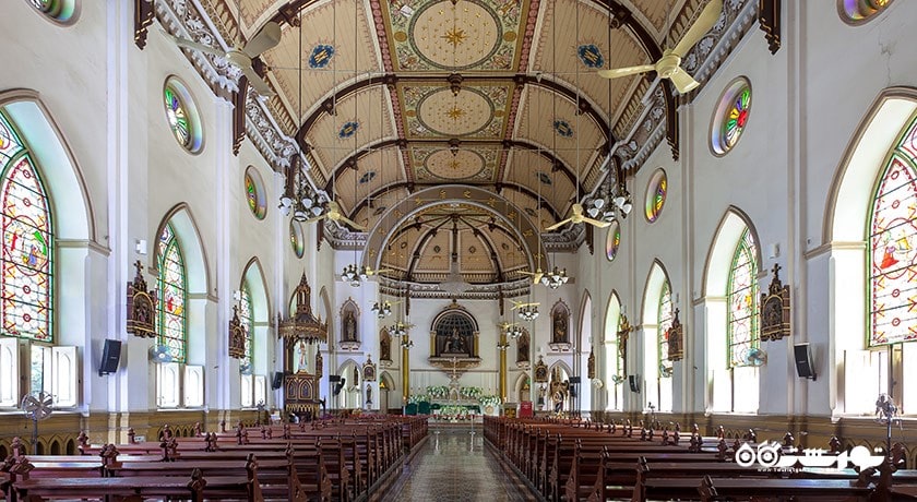  کلیسای مقدس روساری شهر تایلند کشور بانکوک