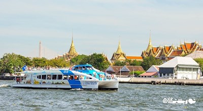 سرگرمی سفر در رودخانه چائو پرایا شهر تایلند کشور بانکوک