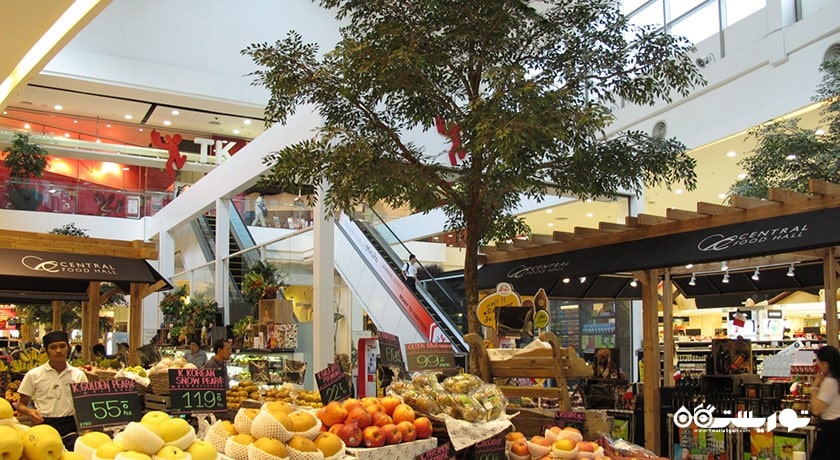 مرکز خرید مرکز خرید سنترال ورلد شهر تایلند کشور بانکوک