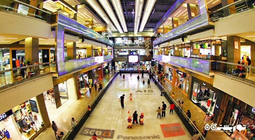 مرکز خرید مرکز خرید سنترال ورلد شهر تایلند کشور بانکوک