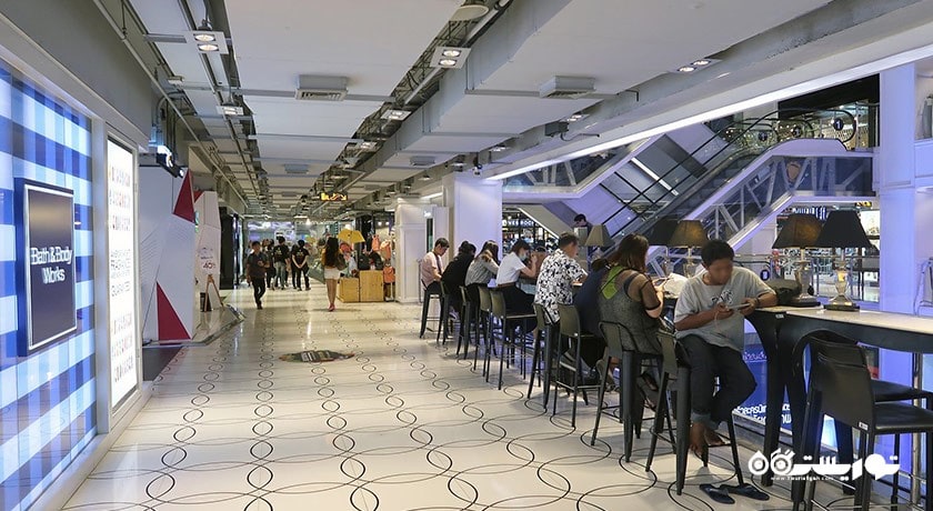 مرکز خرید مرکز خرید سیام شهر تایلند کشور بانکوک