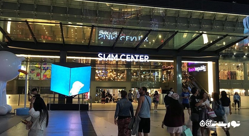 مرکز خرید مرکز خرید سیام شهر تایلند کشور بانکوک