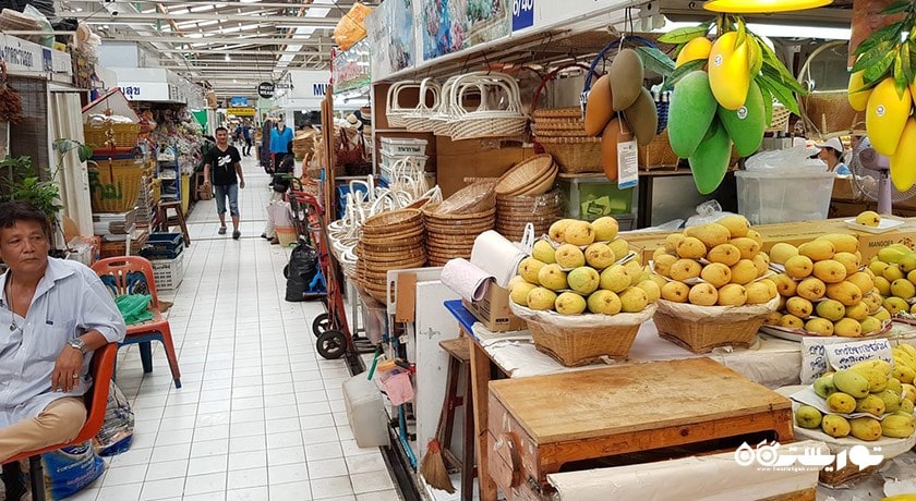 مرکز خرید بازار اور تور کور شهر تایلند کشور بانکوک