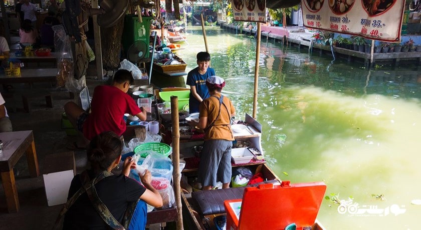 بازار شناور کلونگ لات مایوم -  شهر بانکوک
