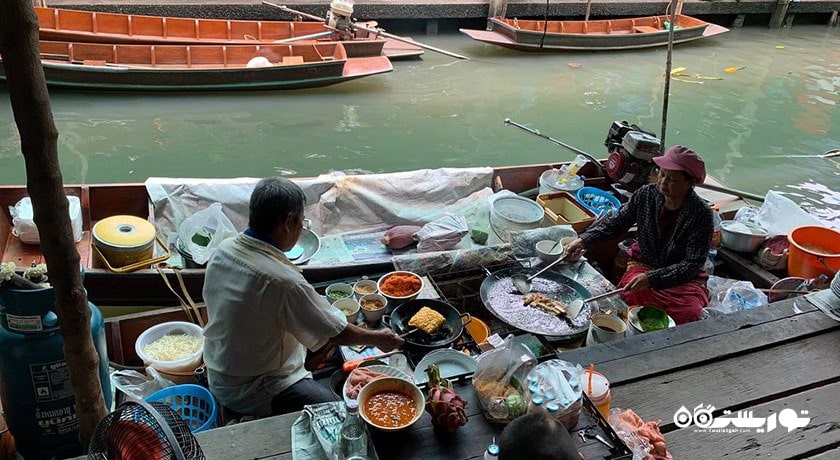 بازار شناور کلونگ لات مایوم -  شهر بانکوک