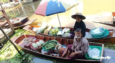 مرکز خرید بازار شناور تاکا شهر تایلند کشور بانکوک