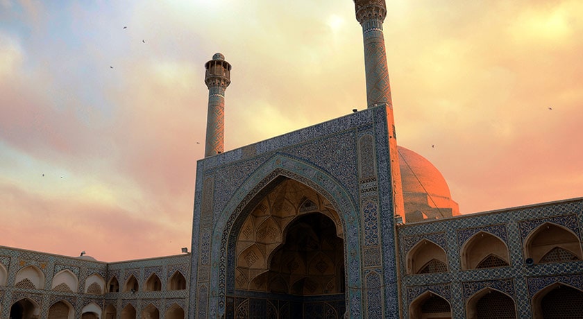  مسجد جامع اصفهان (مسجد جمعه یا عتیق) شهرستان اصفهان استان اصفهان