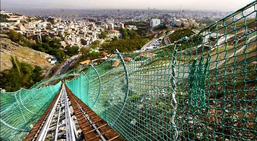  مجتمع تفریحی سورتمه تهران (سورتمه دربند) شهر تهران استان تهران