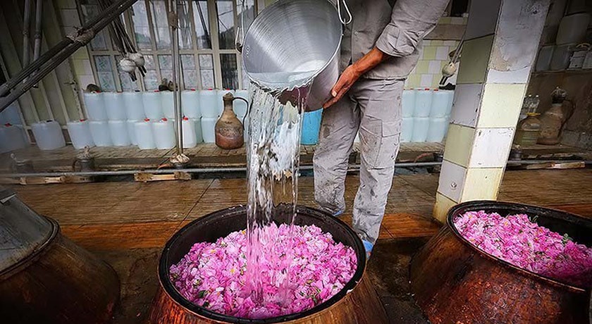  موزه گلاب قمصر (خانه ذاکری ها) شهرستان اصفهان استان کاشان