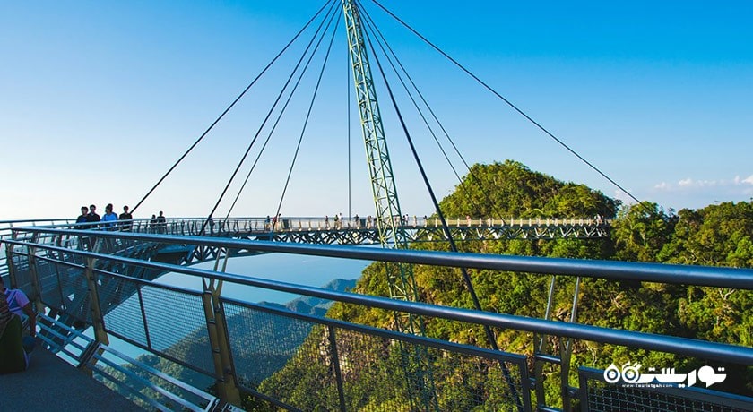  پل آسمان شهر مالزی کشور لنکاوی