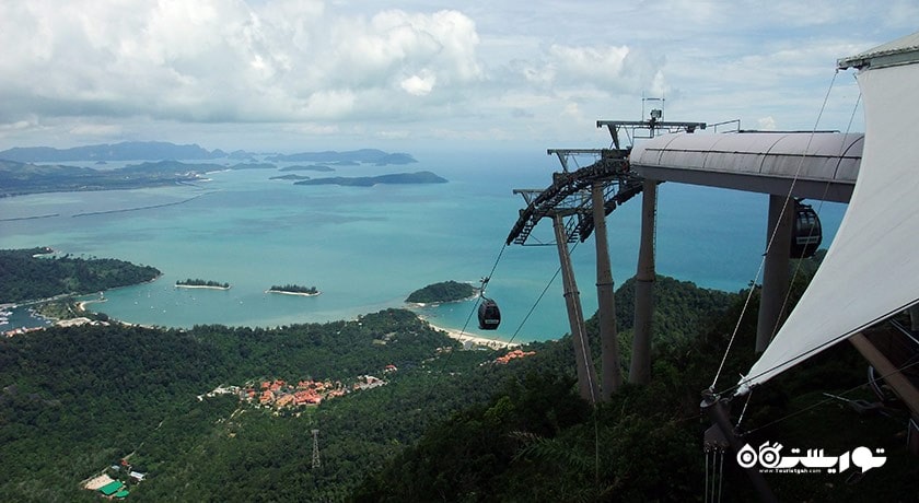 سرگرمی تله کابین لنکاوی شهر مالزی کشور لنکاوی